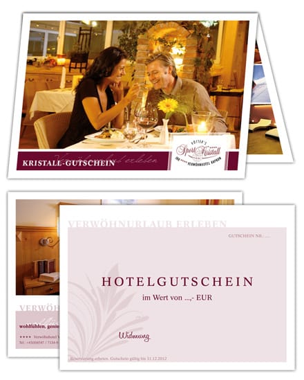 Verwöhngutscheine
